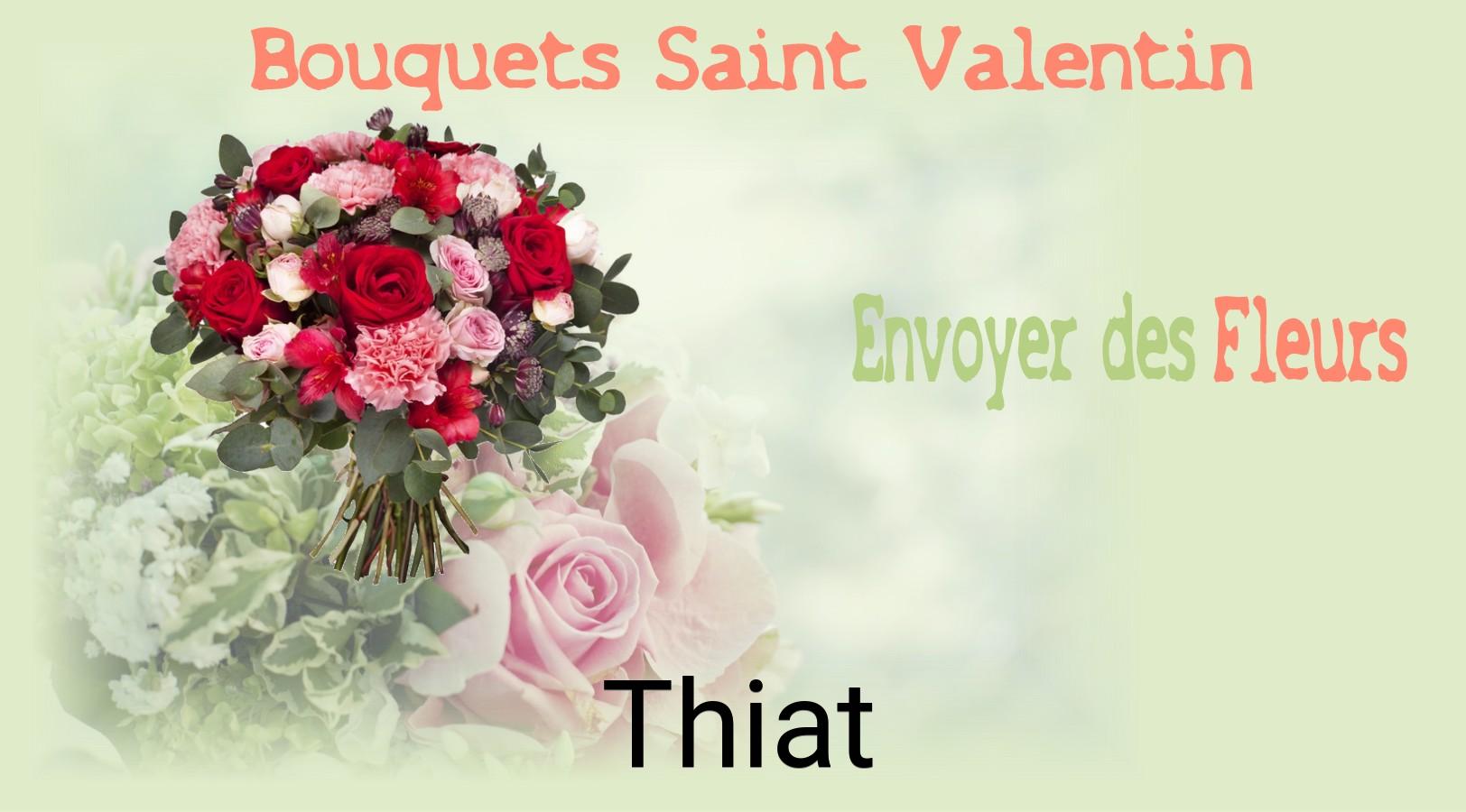 Roses de Saint-Valentin livrées à Thiat